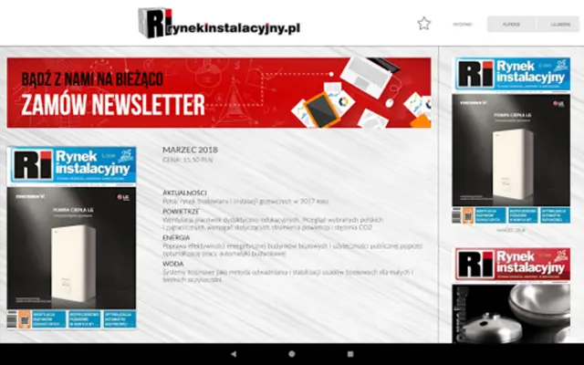 Rynek Instalacyjny android App screenshot 0
